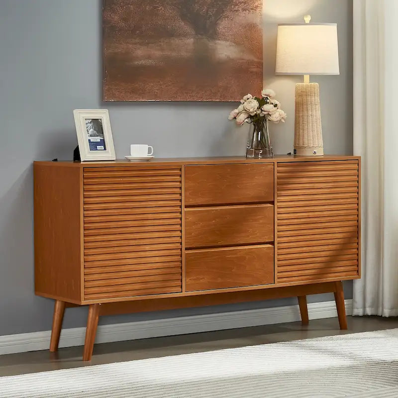 Wood TV Stand