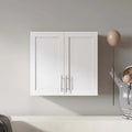 Stackable Wall Mounted Storage Cabinet – White