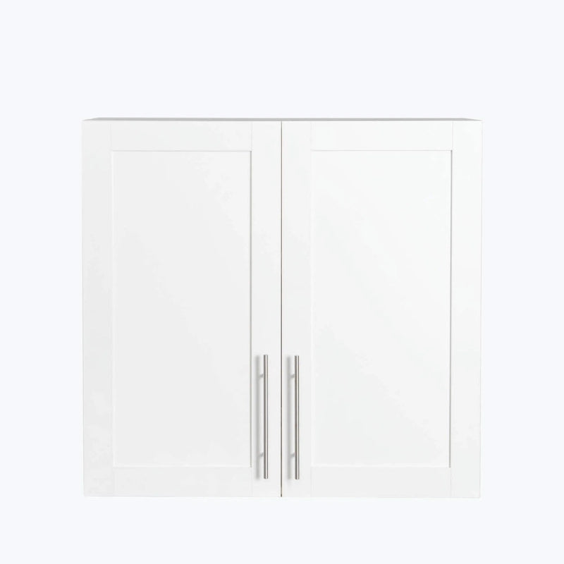 Stackable Wall Mounted Storage Cabinet – White