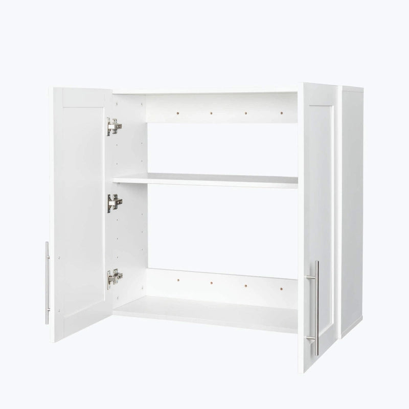 Stackable Wall Mounted Storage Cabinet – White