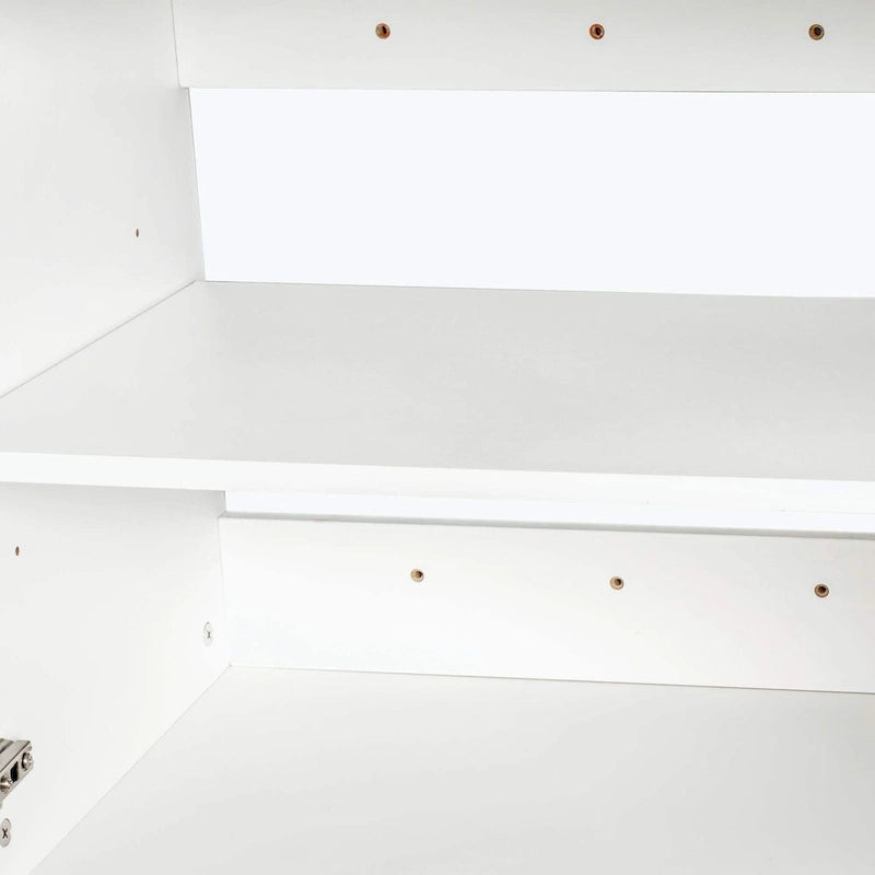 Stackable Wall Mounted Storage Cabinet – White
