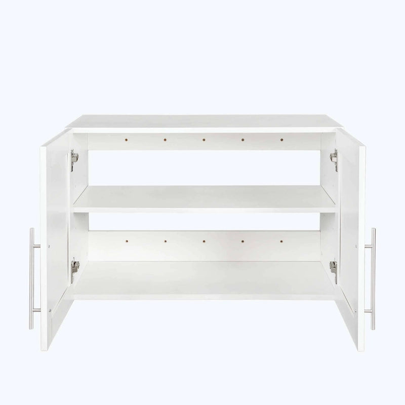 Stackable Wall Mounted Storage Cabinet – White