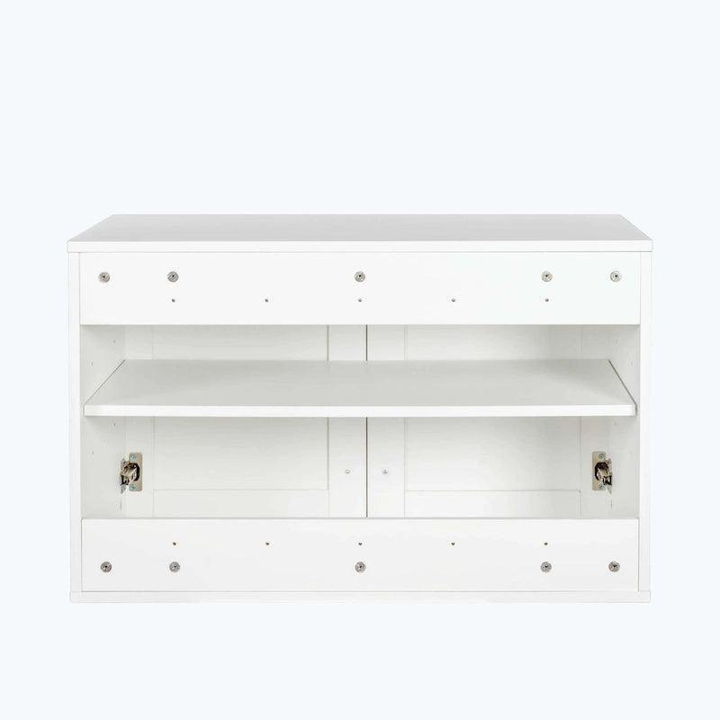 Stackable Wall Mounted Storage Cabinet – White