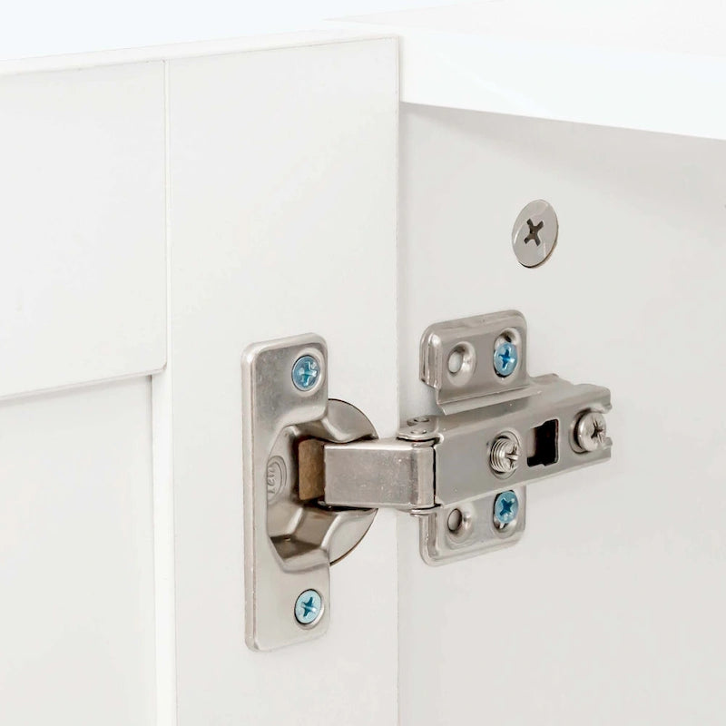 Stackable Wall Mounted Storage Cabinet – White
