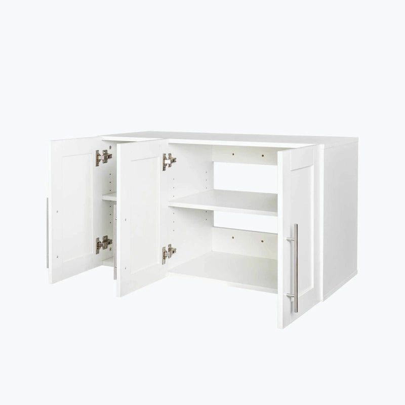 Stackable Wall Mounted Storage Cabinet – White