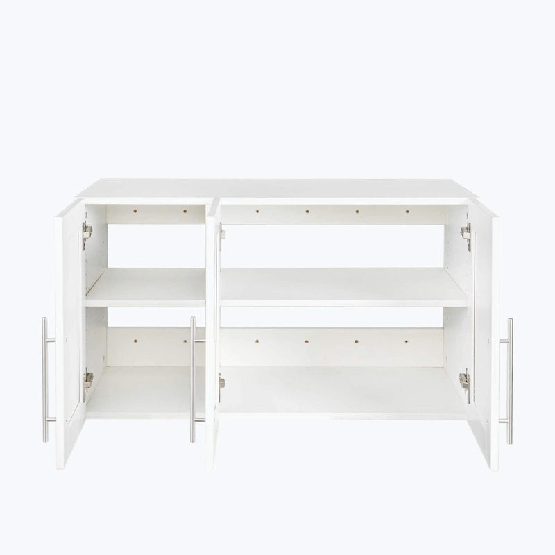 Stackable Wall Mounted Storage Cabinet – White
