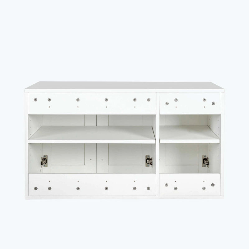 Stackable Wall Mounted Storage Cabinet – White
