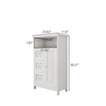 3-Drawer Storage Cabinet with Cabinet Door & Shelf