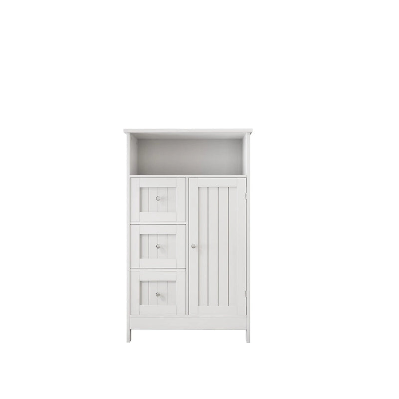 3-Drawer Storage Cabinet with Cabinet Door & Shelf