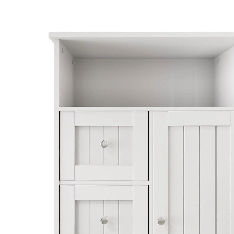 3-Drawer Storage Cabinet with Cabinet Door & Shelf
